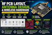 design rf pcb layout, antenna design, and wireless hardware