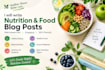 write engaging nutrition and food blog posts