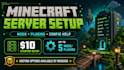 set up your minecraft server with mods, plugins, and configuration