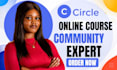 circle so community setup circle so online course circle so membership website
