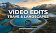 edit cinematic travel videos and vlogs