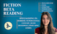 beta read your fantasy, horror, litrpg, or scifi novel