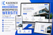 customize kadence theme and kadence blocks wordpress website