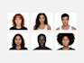do your clean headshot photo with ai