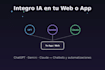 integro ia chatgpt, gemini, claude en tu web o app