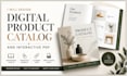 design a digital product catalog and interactive PDF catalog