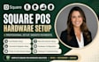 setup square card reader pos terminal register square hardware