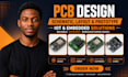 do pcb design, pcb layout, schematic design, esp32 pcb, stm32 pcb, arduino pcb
