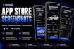 design high converting app store and play store screenshots