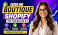 creation de boutique shopify en dropshipping