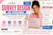 do survey design and programming on surveymonkey or qualtrics
