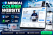 medical courier website, nemt website, and logistics website