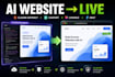 turn your ai website or claude artifact into a live website