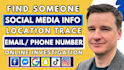 do social media investigation, online harassement trace and background check