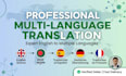 translat english to multiple language