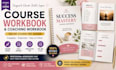 design canva course workbook, coaching workbook and online course PDF