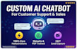 build a custom rag ai chatbot for customer support and sales