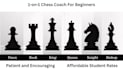 teach beginners the very basics of chess
