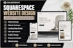 design and redesign squarespace website professionally landing page, square seo