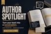 promote your book with an author spotlight and reader engagement