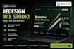 redesign wix studio website wix studio landing page fix wix code wix booking