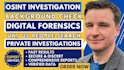 do osint background check and identity verification people search as detective