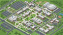 design campus map, university, park map, school and facility wayfinding maps