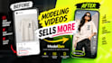 create professional modeling videos