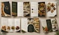 design a restaurant catering brochure, catering menu