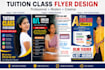 design a professional tuition class flyer, poster and social media ad