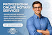 provide fast and secure online notary and remote notarization services