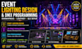create event lighting design and dmx programming showxpress, lightkey, qlc setup