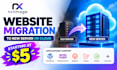 migrate your website to a new server or cloud