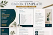 create a modern ebook, PDF, workbook and canva template