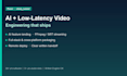 develop end to end ai and live streaming solutions