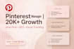 be your pinterest manager for growth and create viral pins