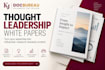 write research backed thought leadership papers