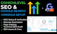 do gohighlevel SEO, google search console setup, indexing and sitemap fixing