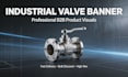 b2b industrial valve banner design for international trade