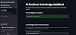 build an ai business knowledge assistant