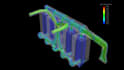 do 3d cfd fluid dynamics simulation, thermal analysis animation