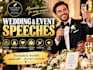 write a professional speech for weddings funerals and any event