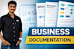 create professional brds, sops, and process documentation for businesses