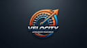 design a dynamic speedometer logo for your brand