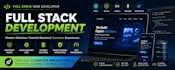 full stack web developer frontend, backend database