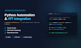 build a python automation script to automate your repetitive tasks