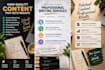 write and edit professional articles, blogs, emails and content