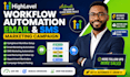 gohighlevel workflow automation email SMS marketing campaign