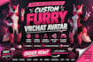 create high quality furry vrchat avatar with rigging expressions and unity setup