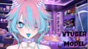 draw rig live 2d vtuber model live 2d vtuber model vtuber